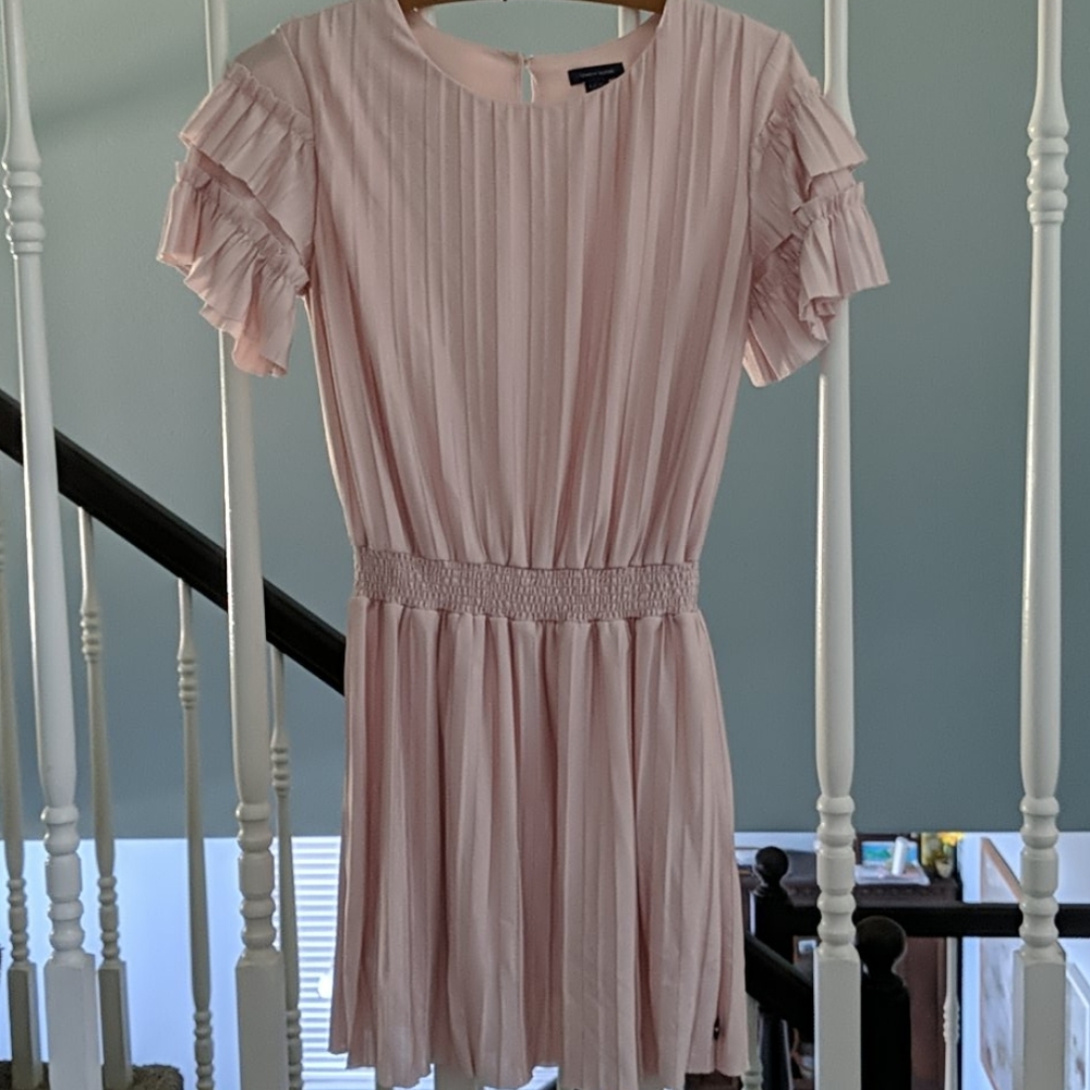 Tommy Hillfiger girls pink dress size 12/14 kids